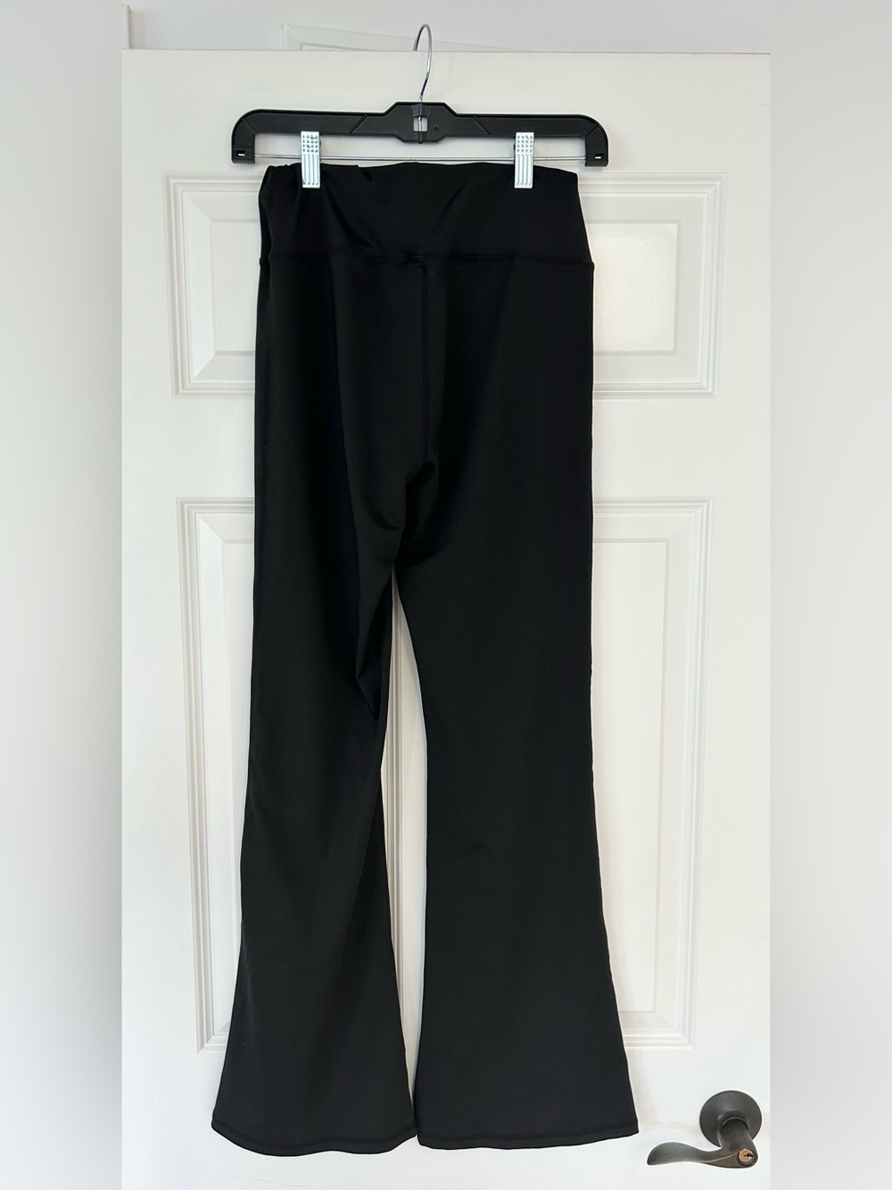 SHEIN Black High-Waisted Flare Leggings - Picture 2 of 3